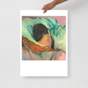 Yellow Blue Bus, 2021 Print